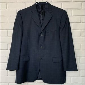 BURBERRY LONDON Mens Wool Blazer 42 SHT Lined
